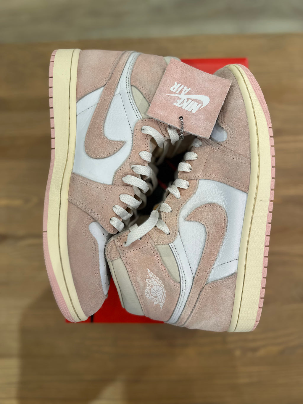 Nike Jordan 1 high washed pink ( taille 41 )