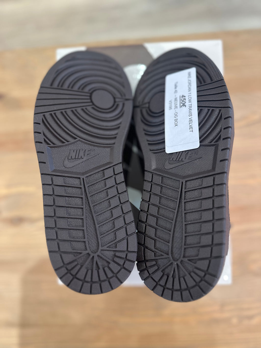 Nike Jordan 1 low Travis Scott velvet Brown ( taille 42 )