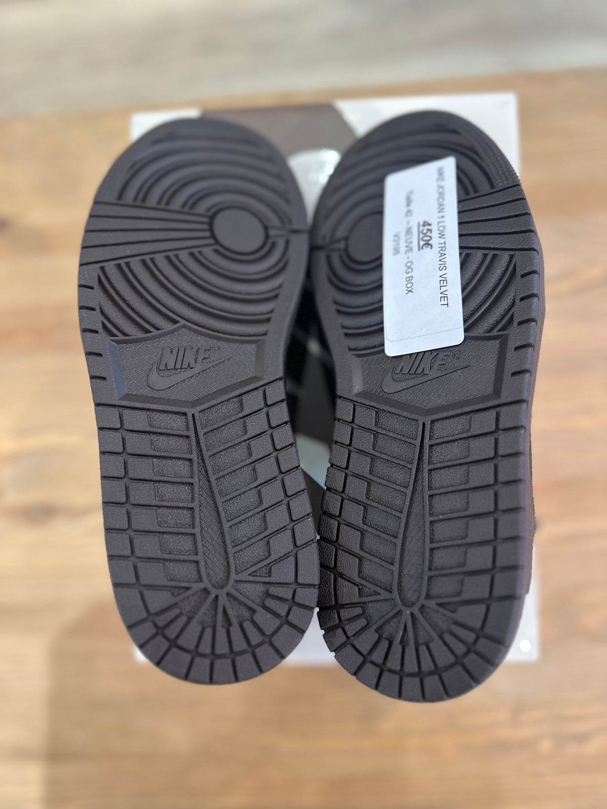 Nike Jordan 1 low Travis Scott velvet Brown ( taille 42 )