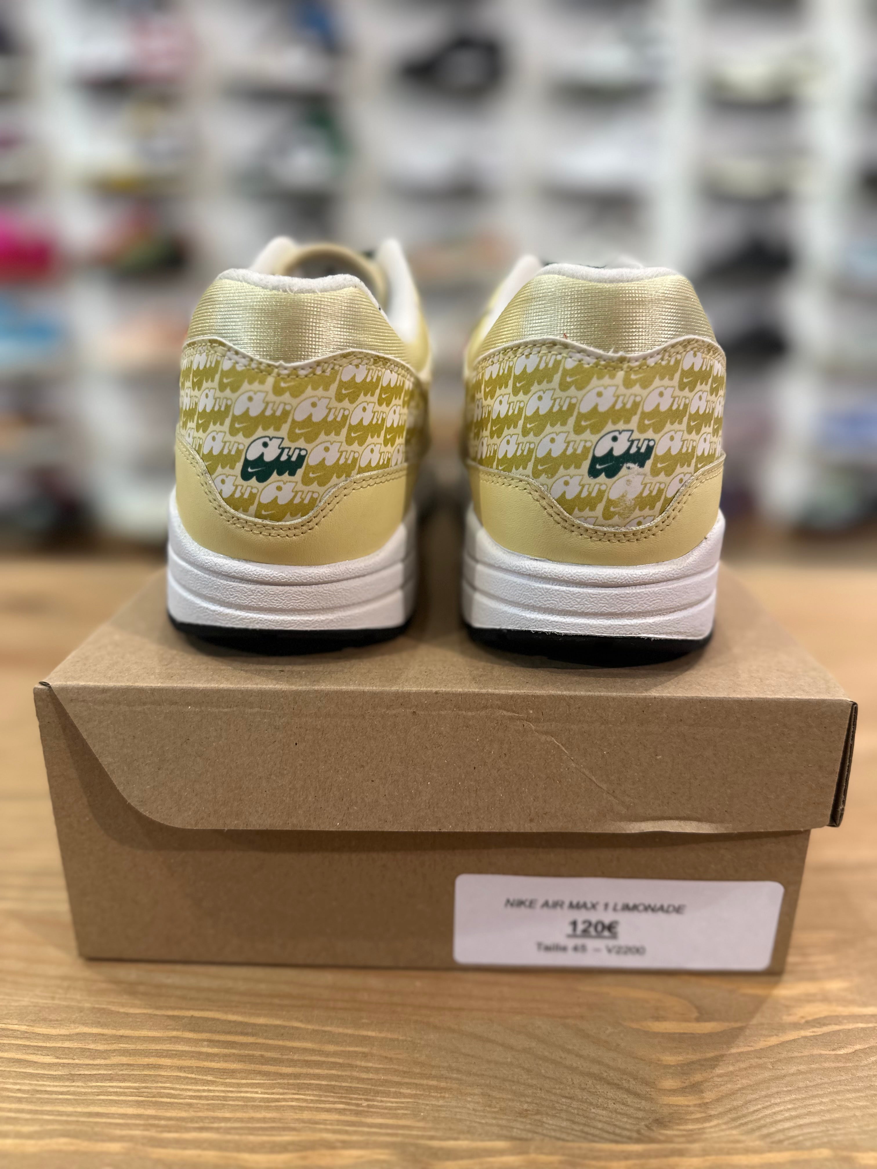 Nike air Max 1 limonade ( taille 45 )