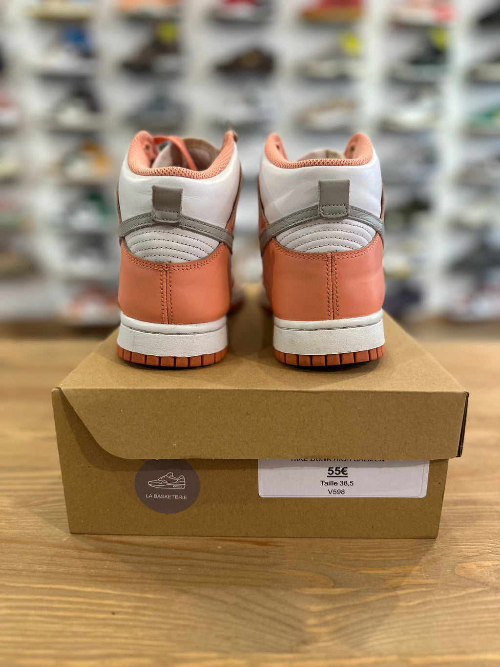 Nike dunk high Salmon ( taille 38,5 )