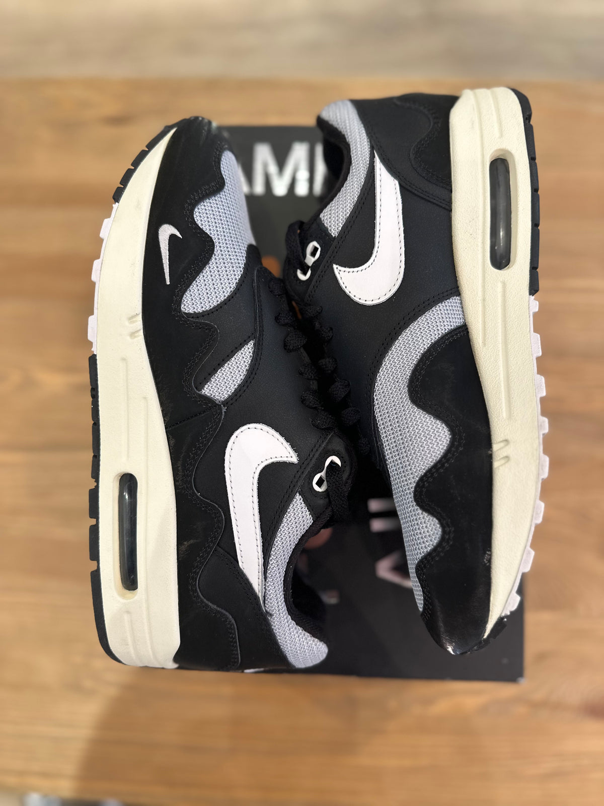 Nike air Max 1 Patta wave black ( taille 43 )