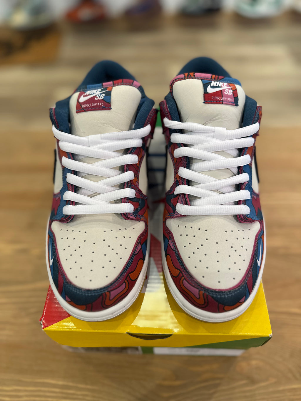 Nike sb dunk low parra ( taille 42,5 )