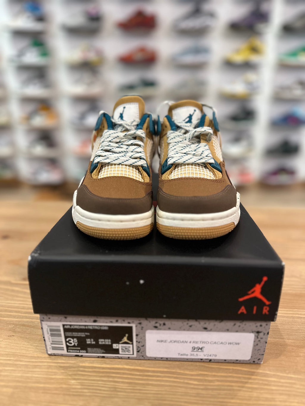 Nike Jordan 4 rétro cacao wow