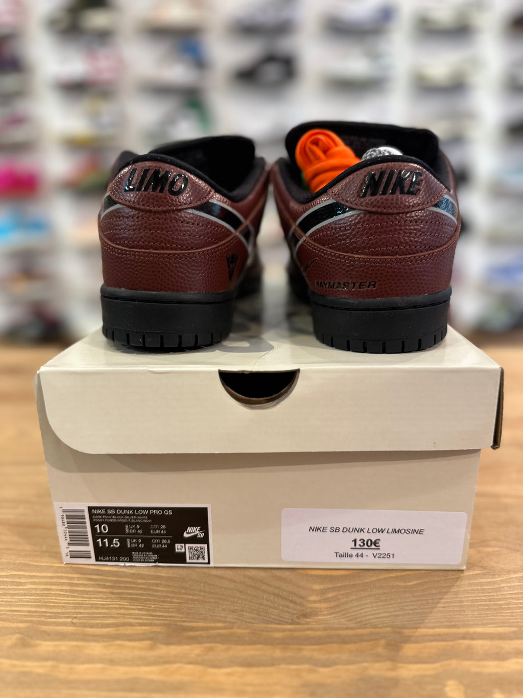 Nike sb dunk low limosine skateboards ( taille 44 )