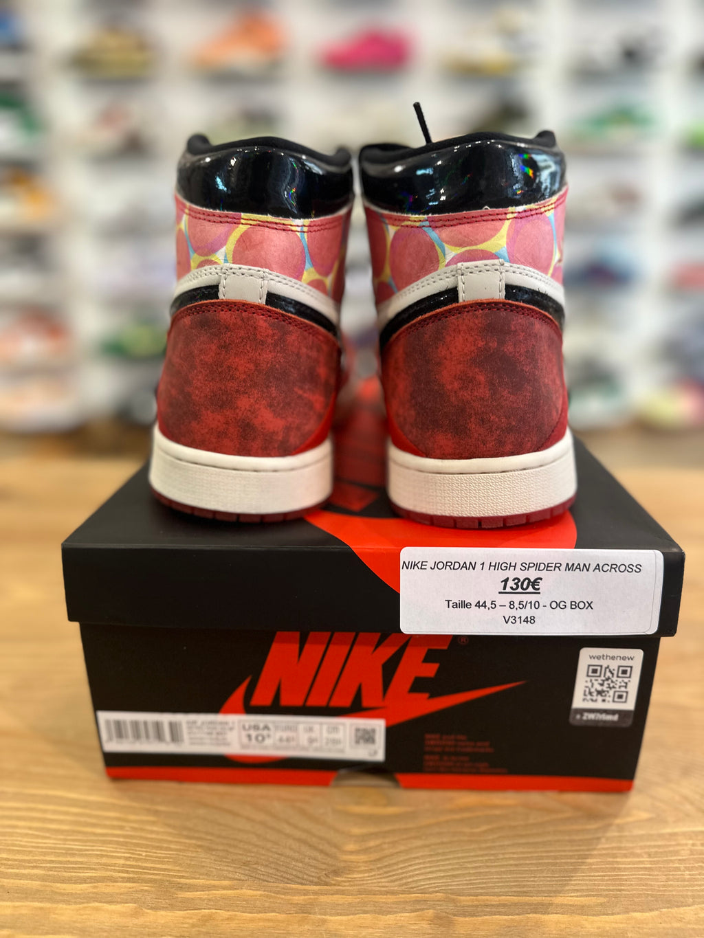 Nike Jordan 1 high spider man across ( taille 44,5 )
