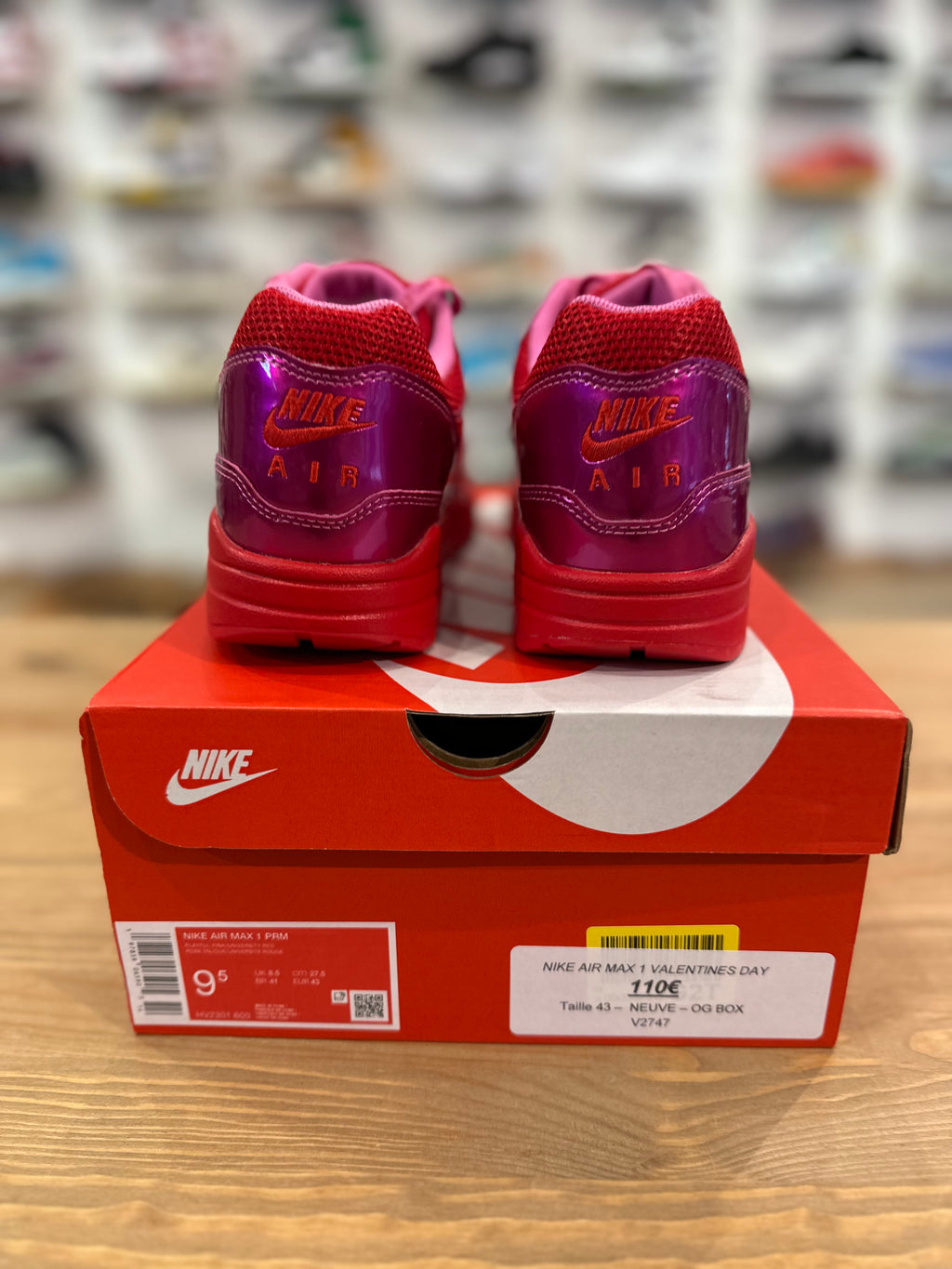 Nike air Max 1 valentines day ( taille 43 )