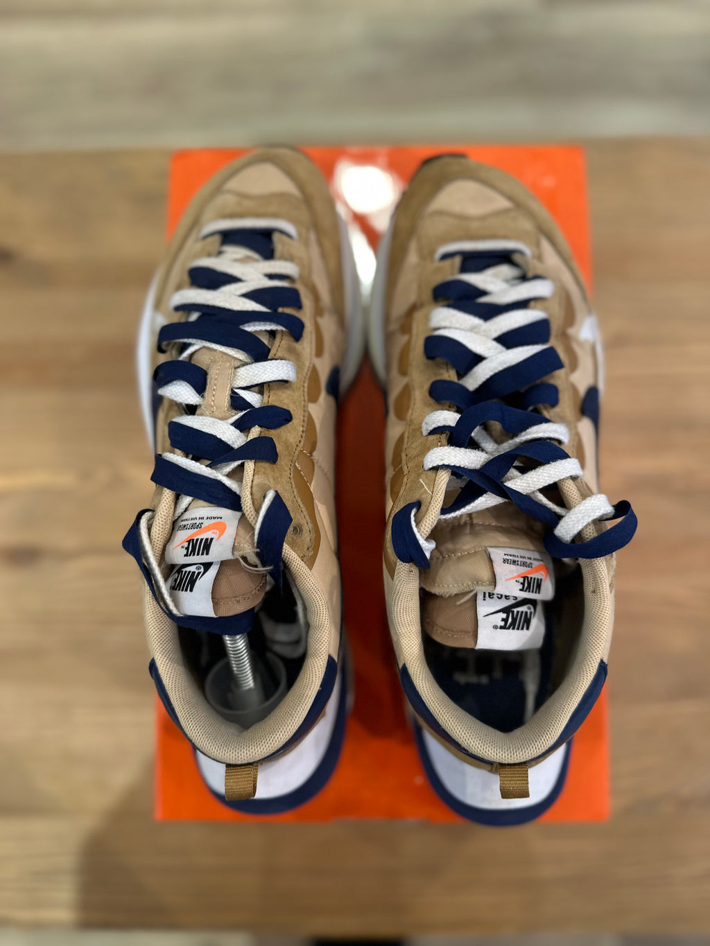 Nike vaporwaffle sacai sesame ( taille 45