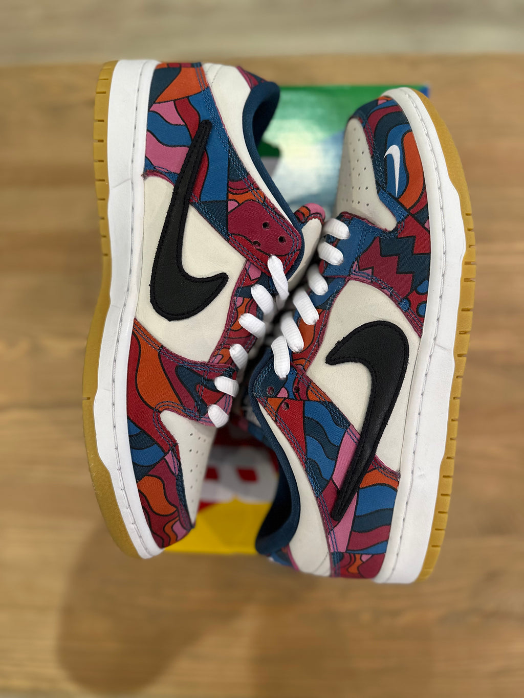 Nike sb dunk low parra ( taille 42,5 )