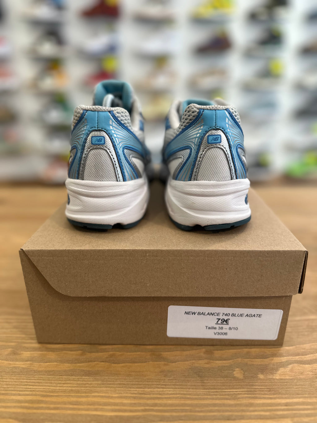 New balance 740 blue agate ( taille 38 )