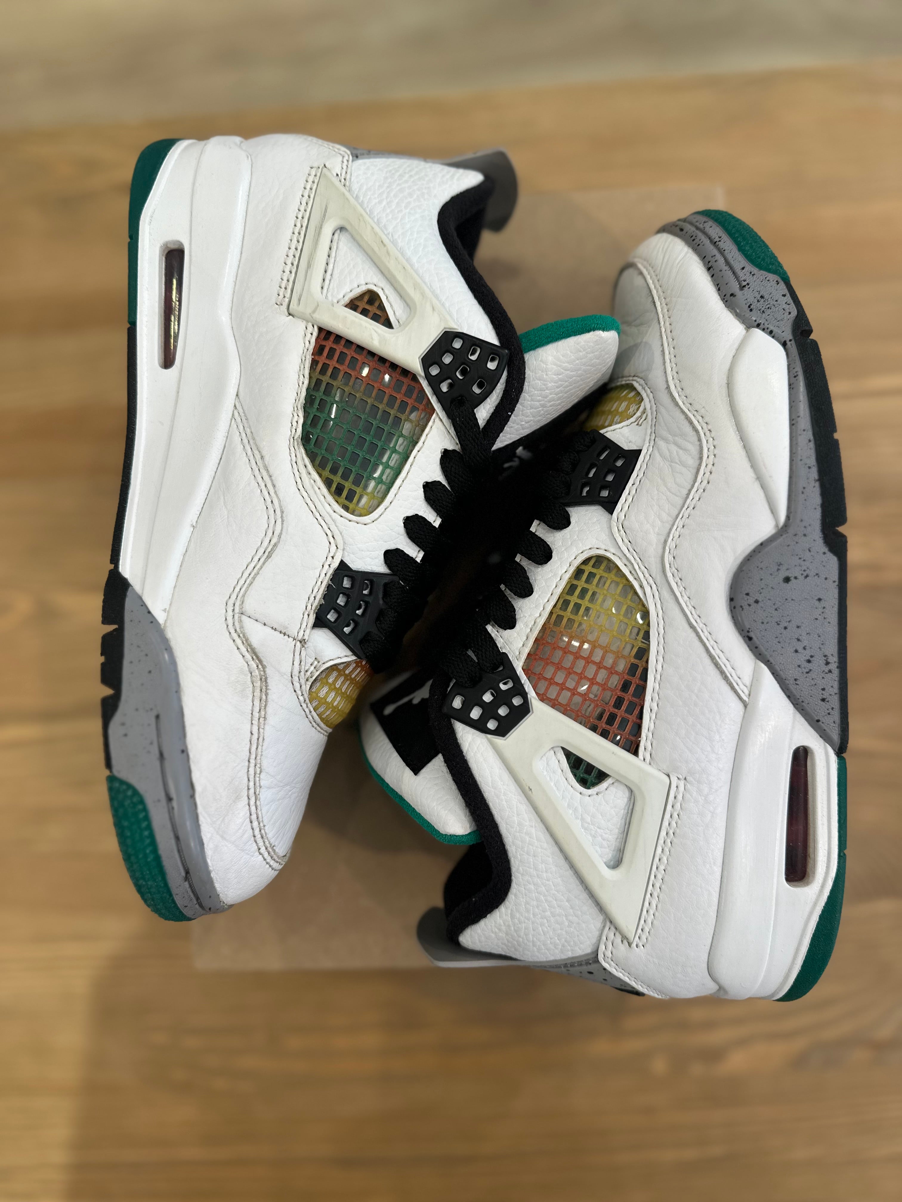 Nike Jordan 4 rétro rasta Green ( taille 40 )