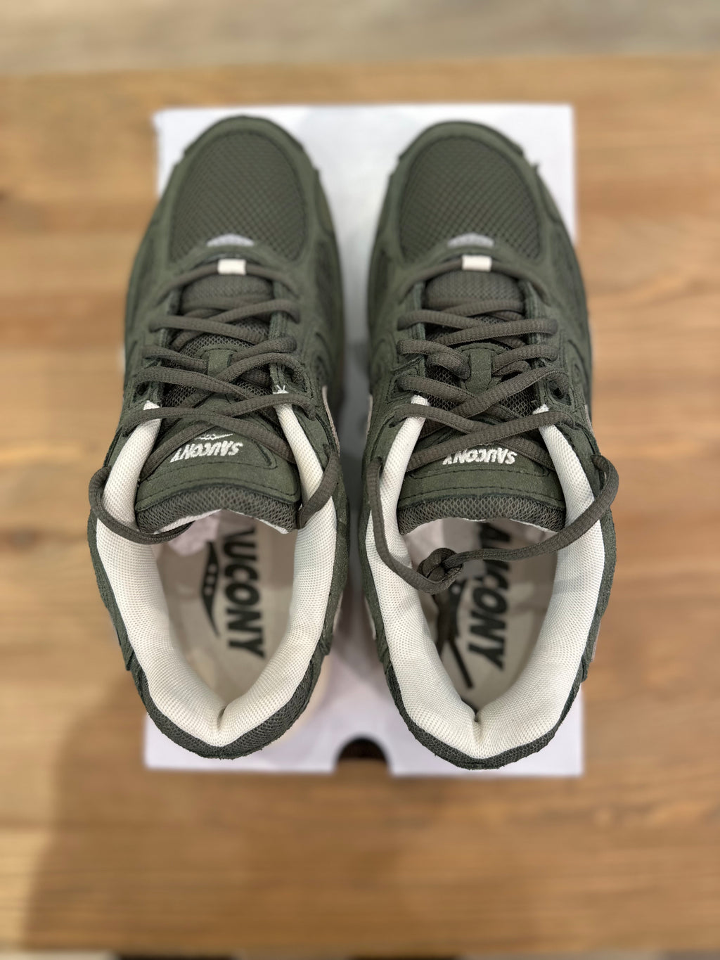 Saucony grid jazz 9 olive ( taille 40,5 )