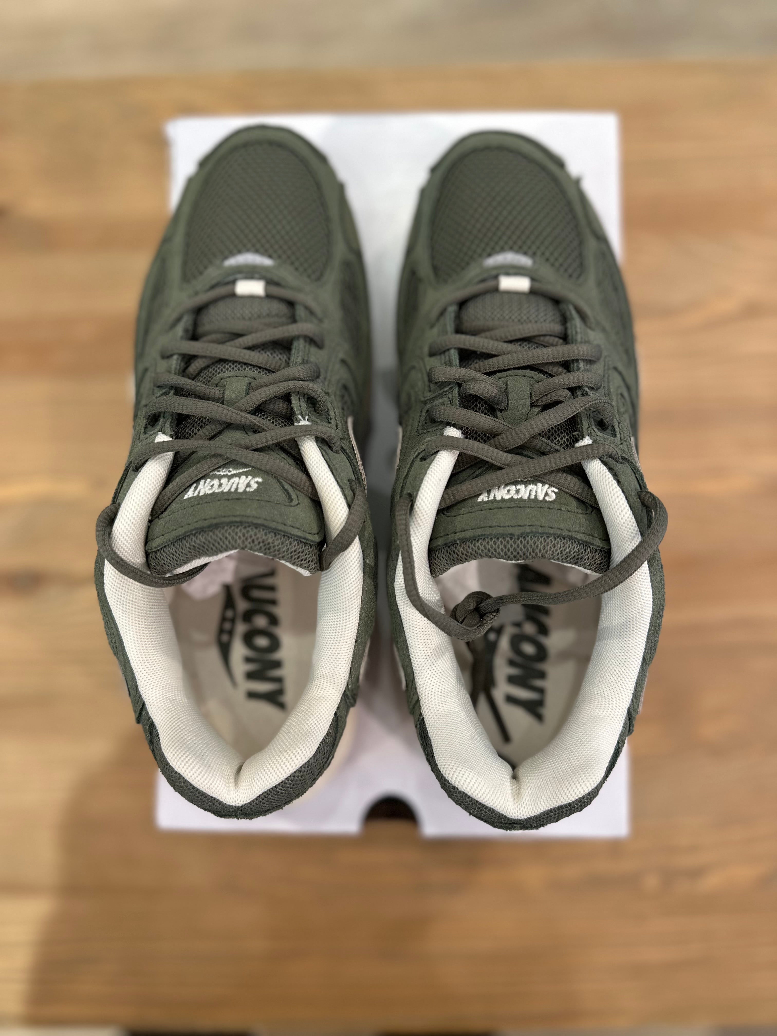 Saucony grid jazz 9 olive ( taille 40,5 )