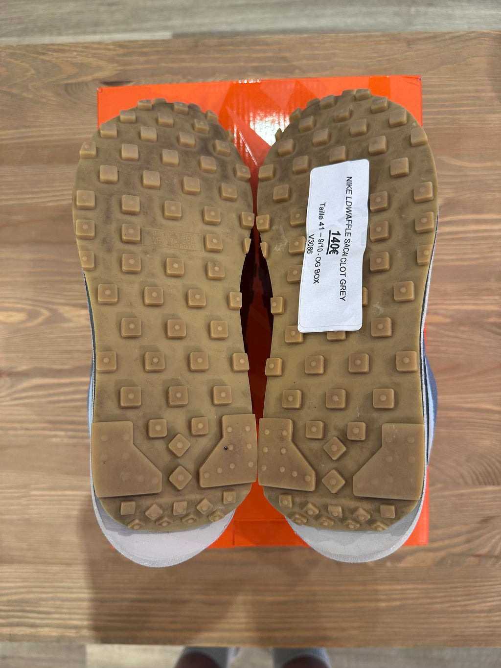 Nike ldwaffle sacai clot grey ( taille 41 )