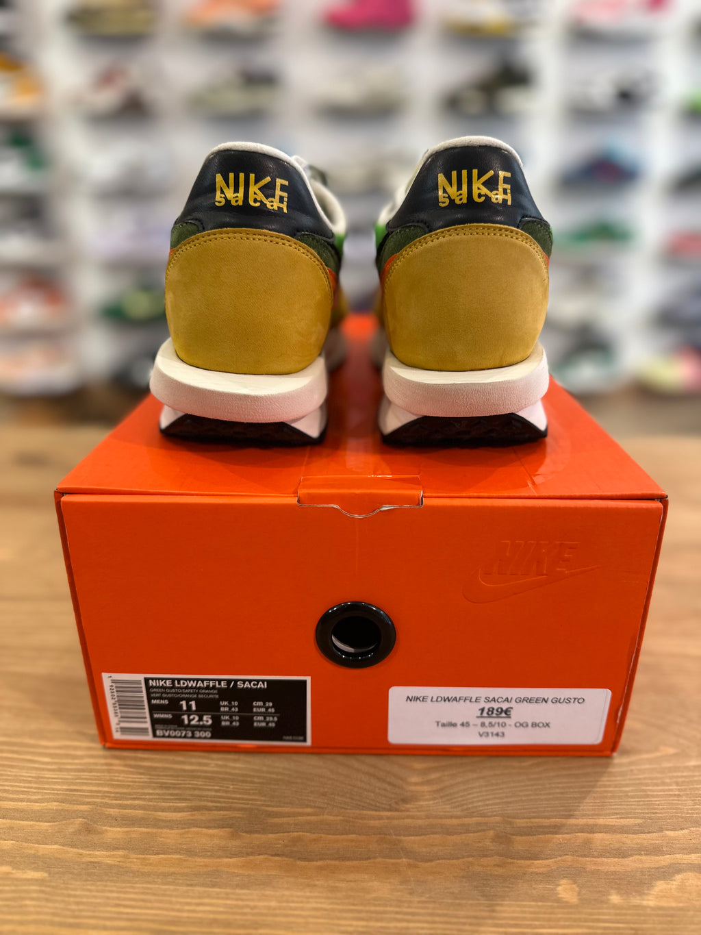 Nike ldwaffle sacai Green gusto ( taille 45 )