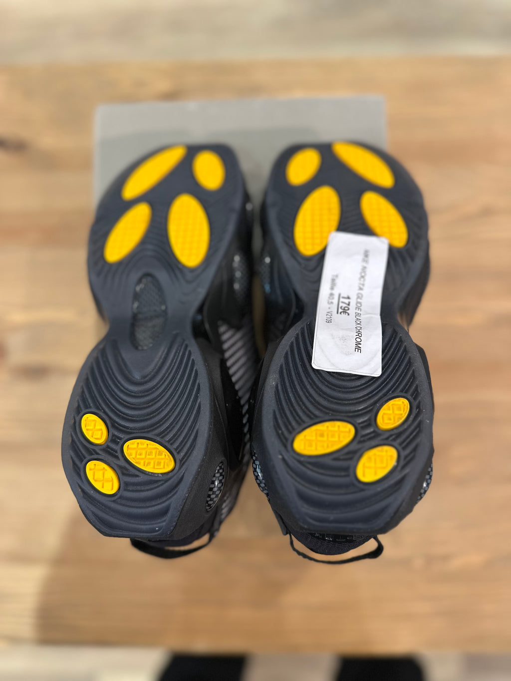 Nike nocta glide black chrome ( taille 40,5)