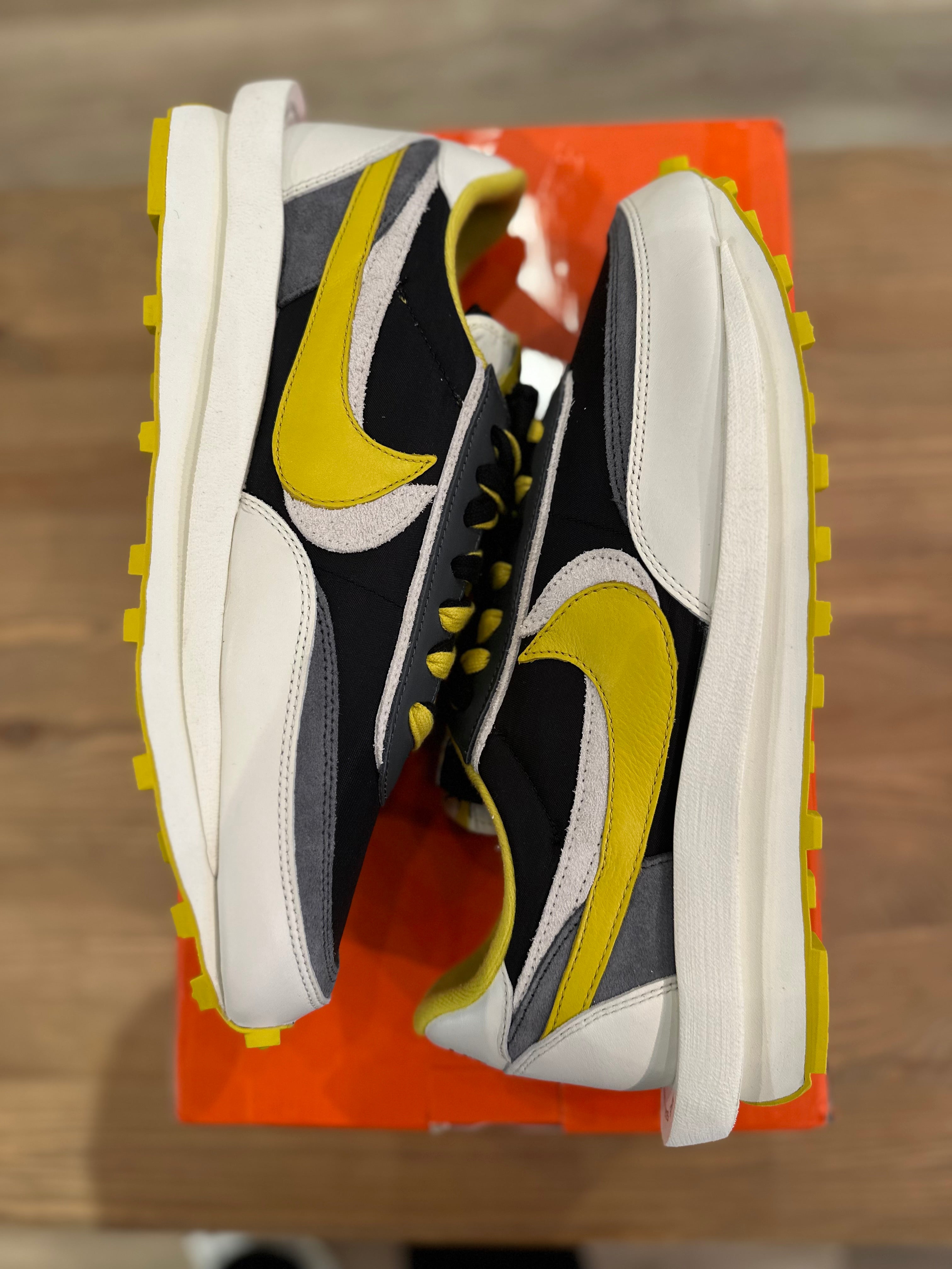 Nike ldwaffle sacai undercover bright yellow ( taille 47,5 )