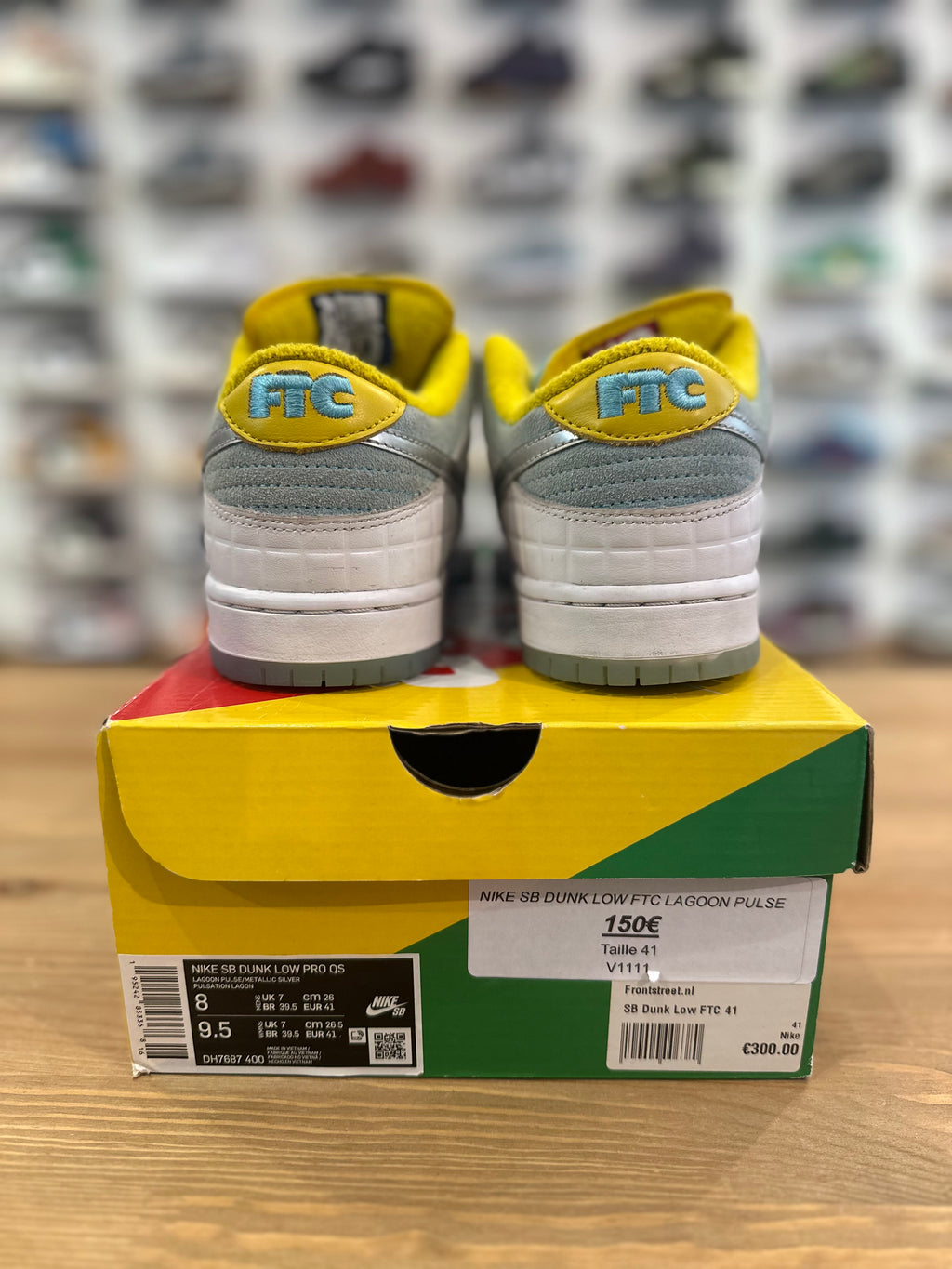 Nike sb dunk low ftc lagoon pulse