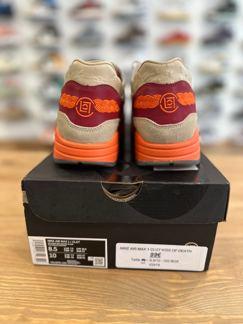 Nike air Max 1 clot kiss of death ( taille 42 )