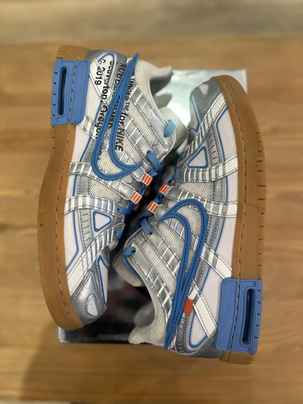Nike dunk low off White rubber unc ( taille 44 )