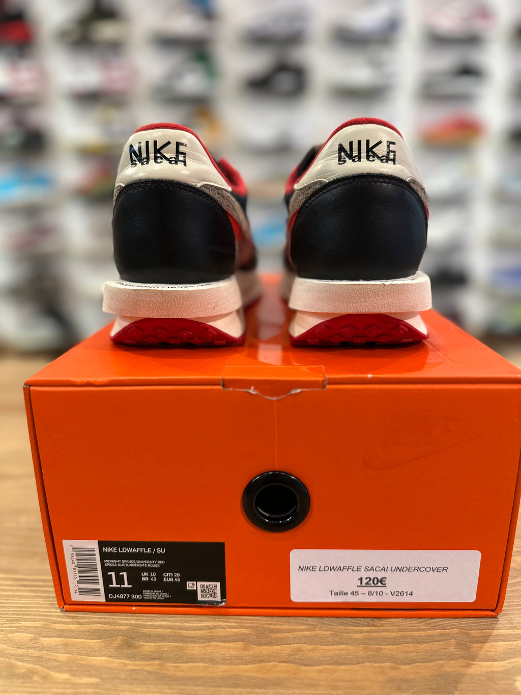 Nike ldwaffle sacai undercover red ( taille 45 )