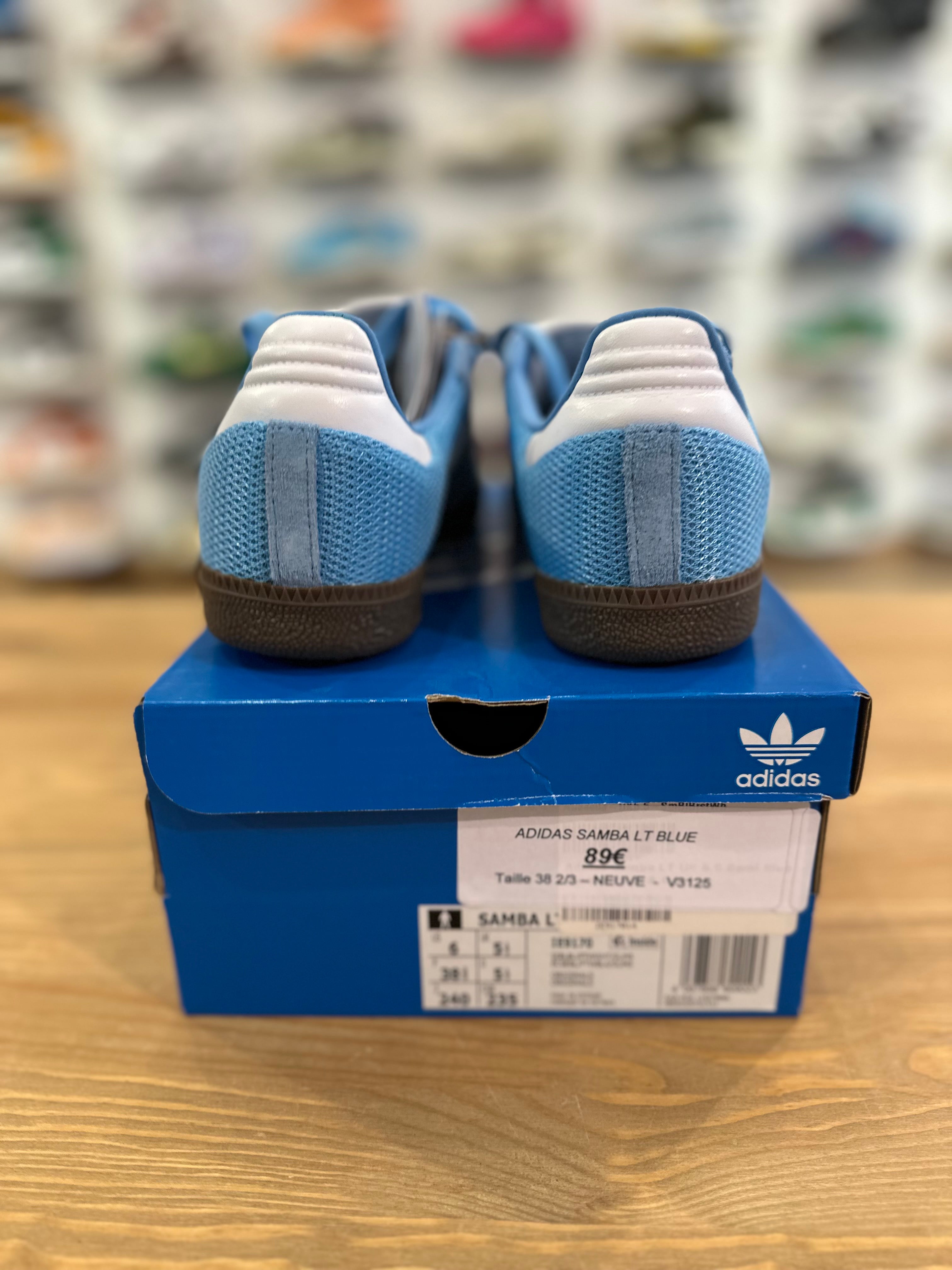 Adidas samba lt blue ( taille 38 2/3 )