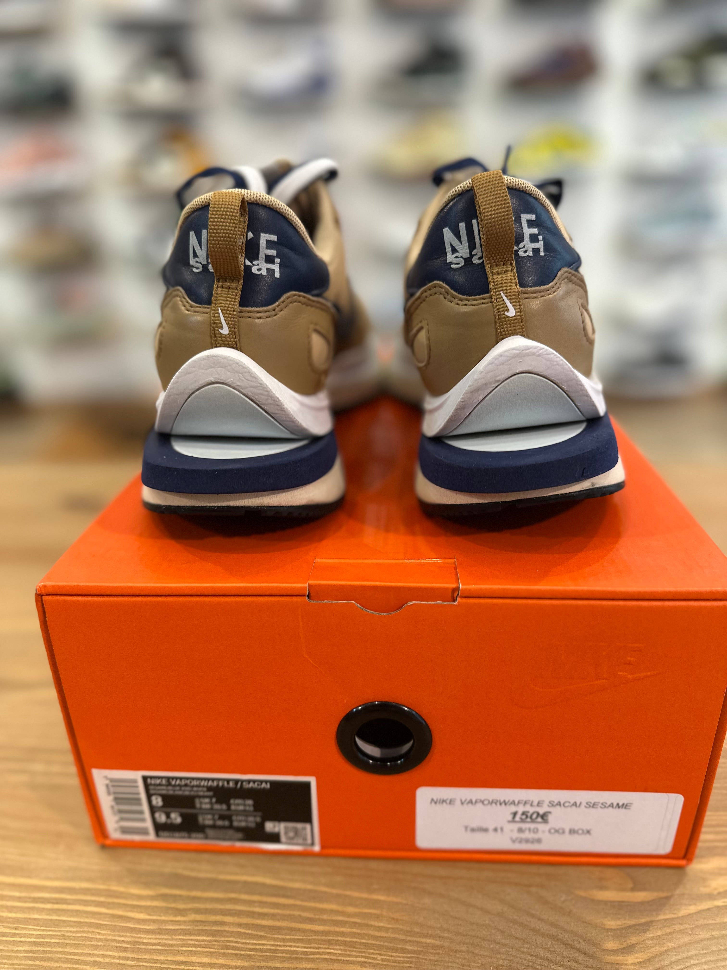 Nike vaporwaffle sacai sesame ( taille 41 )