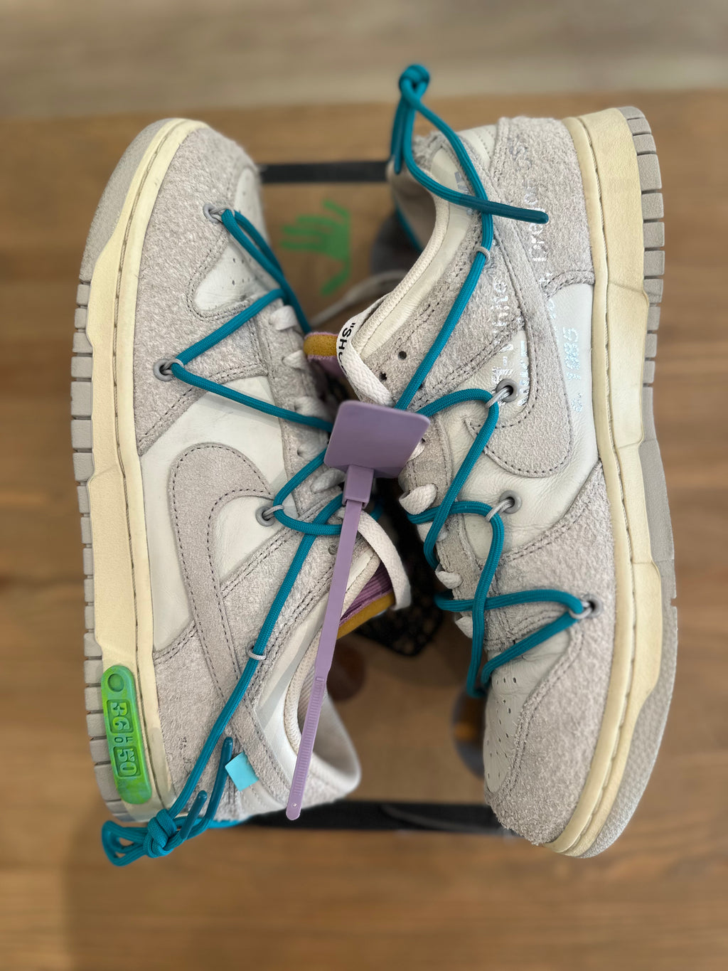 Nike dunk low off White lot 30 ( taille 44,5 )
