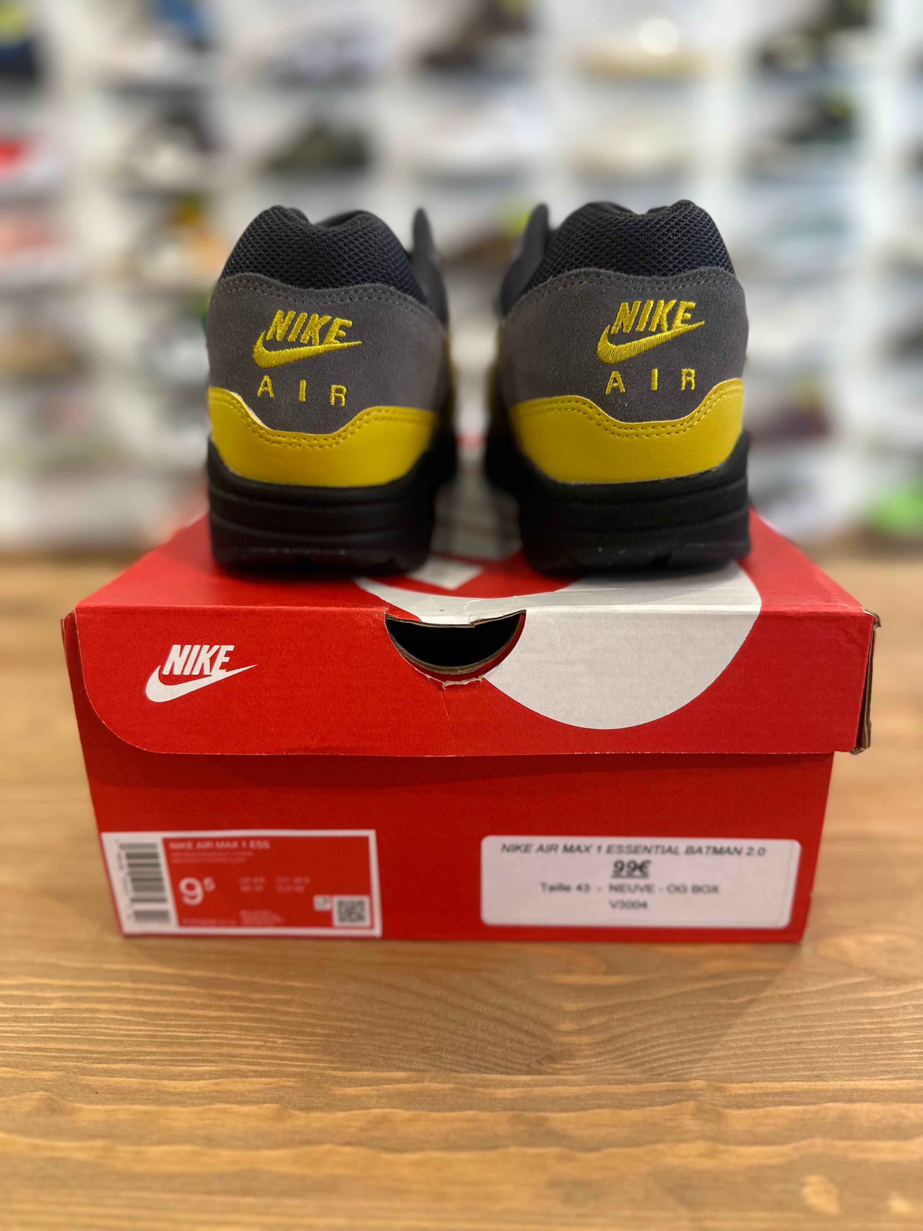 Nike air Max 1 essential Batman 2.0 ( taille 43 )