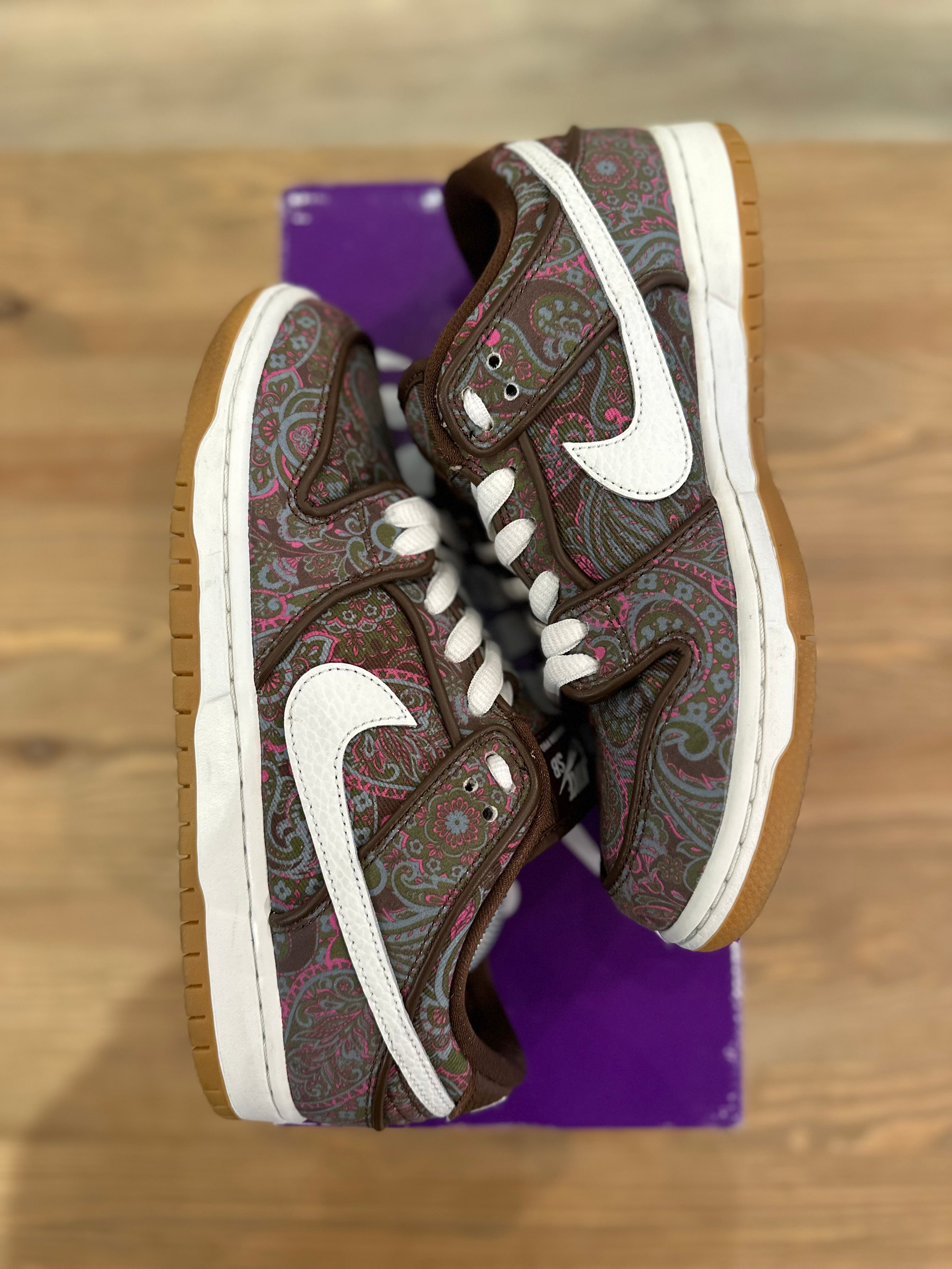 Nike sb dunk low paisley ( taille 40,5 )