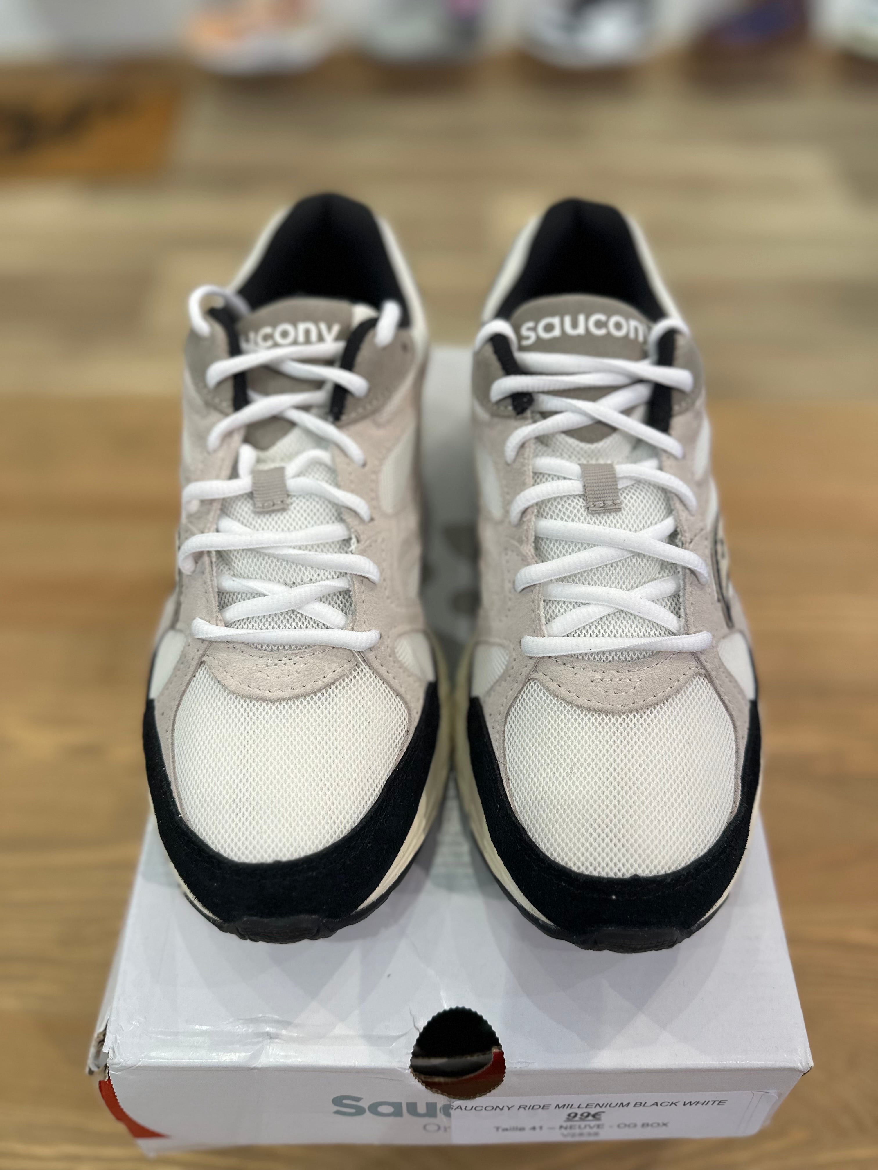Saucony ride millenium black White ( taille 41 )