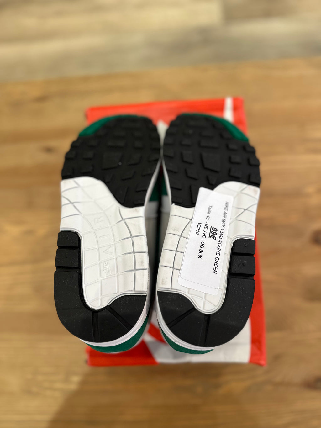 Nike air Max 1 malachite Green ( taille 40 )