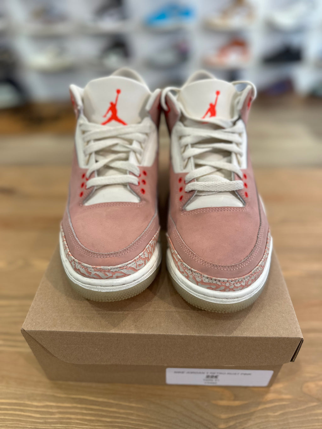 Nike Jordan 3 rust pink ( taille 41 )