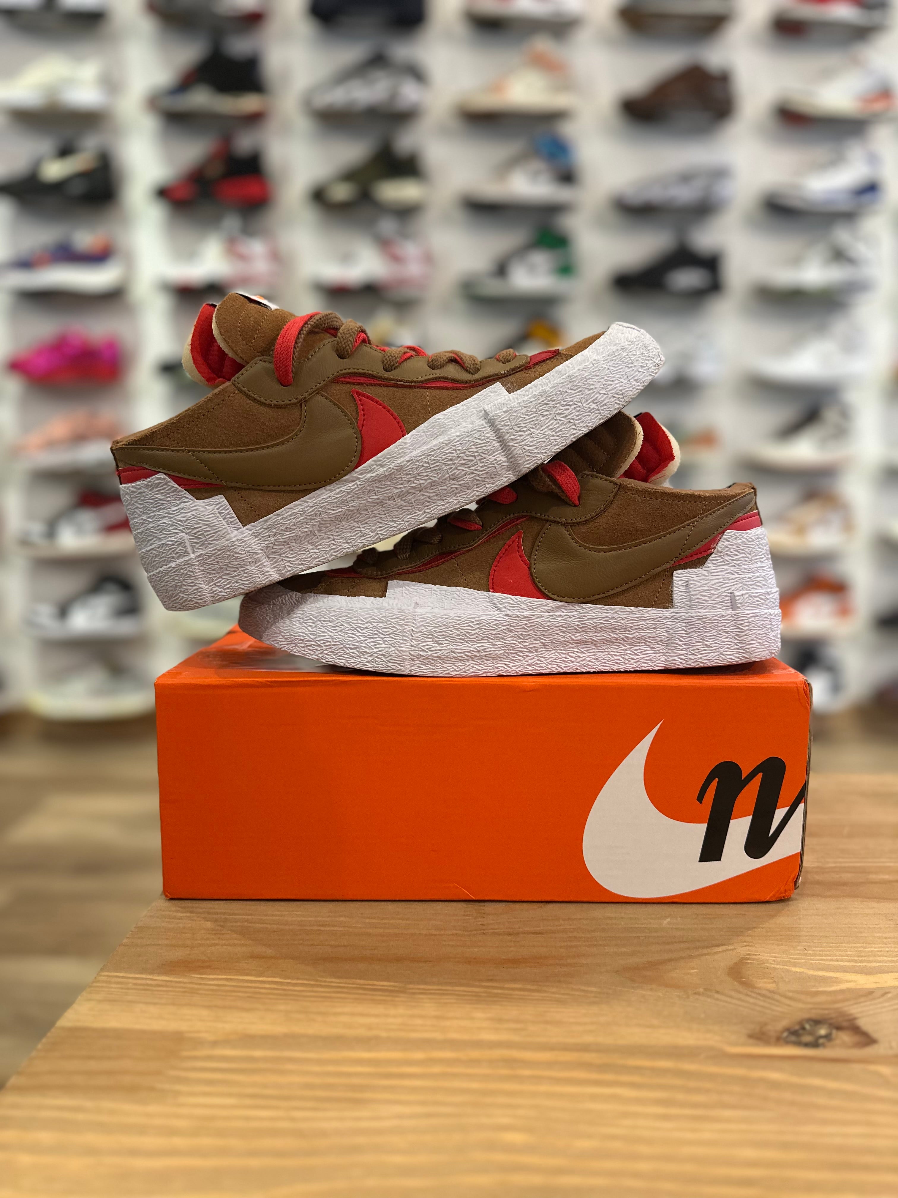 Nike blazer low sacai british tan ( taille 44 )