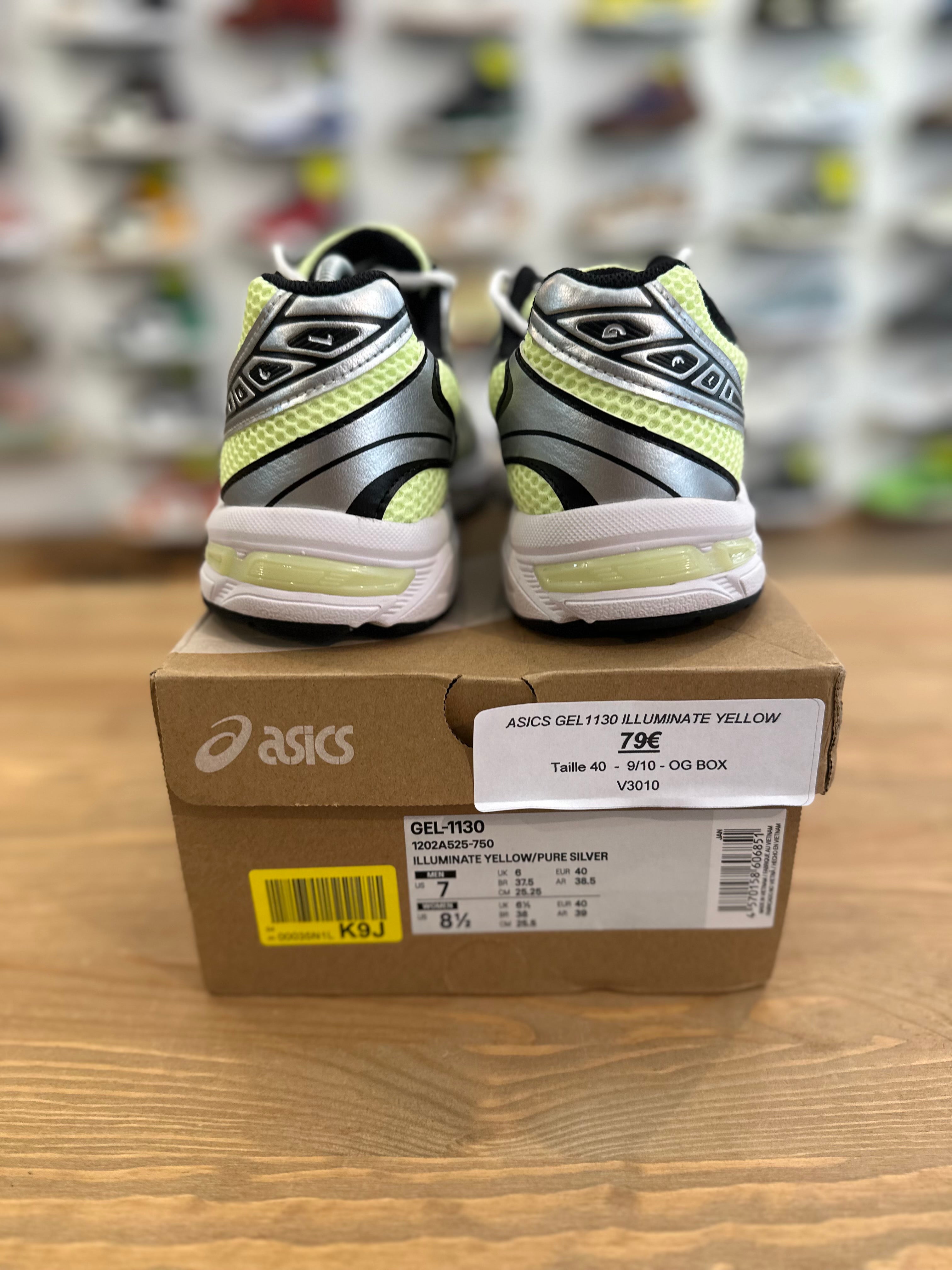 Asics gel 1130 illuminate yellow ( taille 40 )