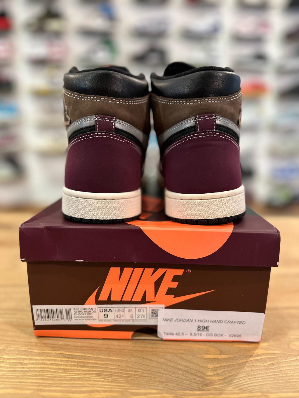Nike Jordan 1 high hand crafted ( taille 42,5 )