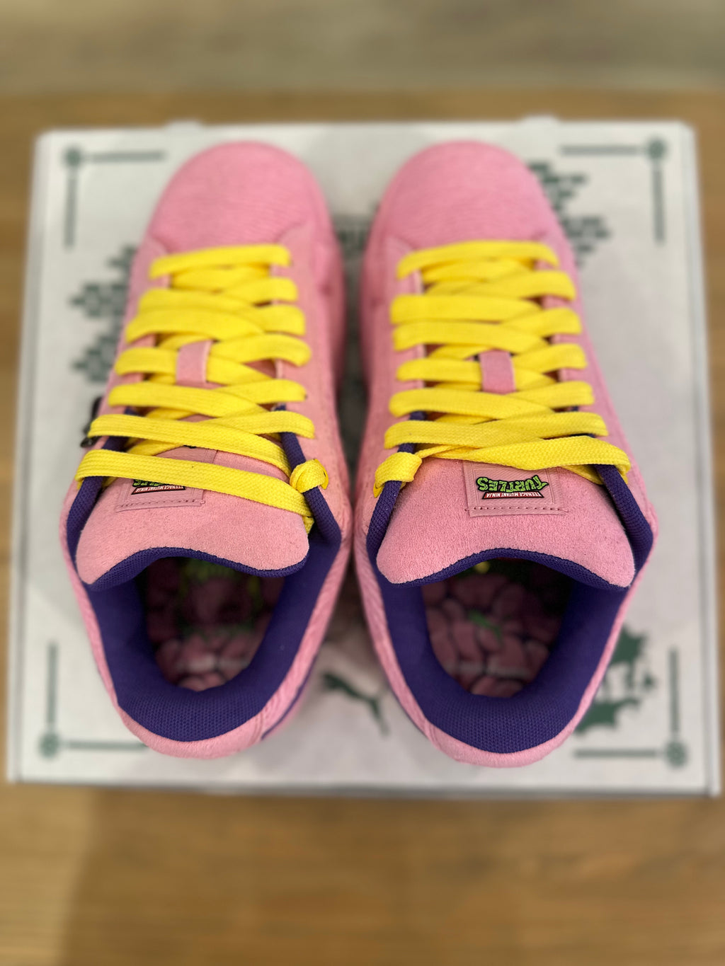 Puma Suède xl tortue ninja ( taille 37 )