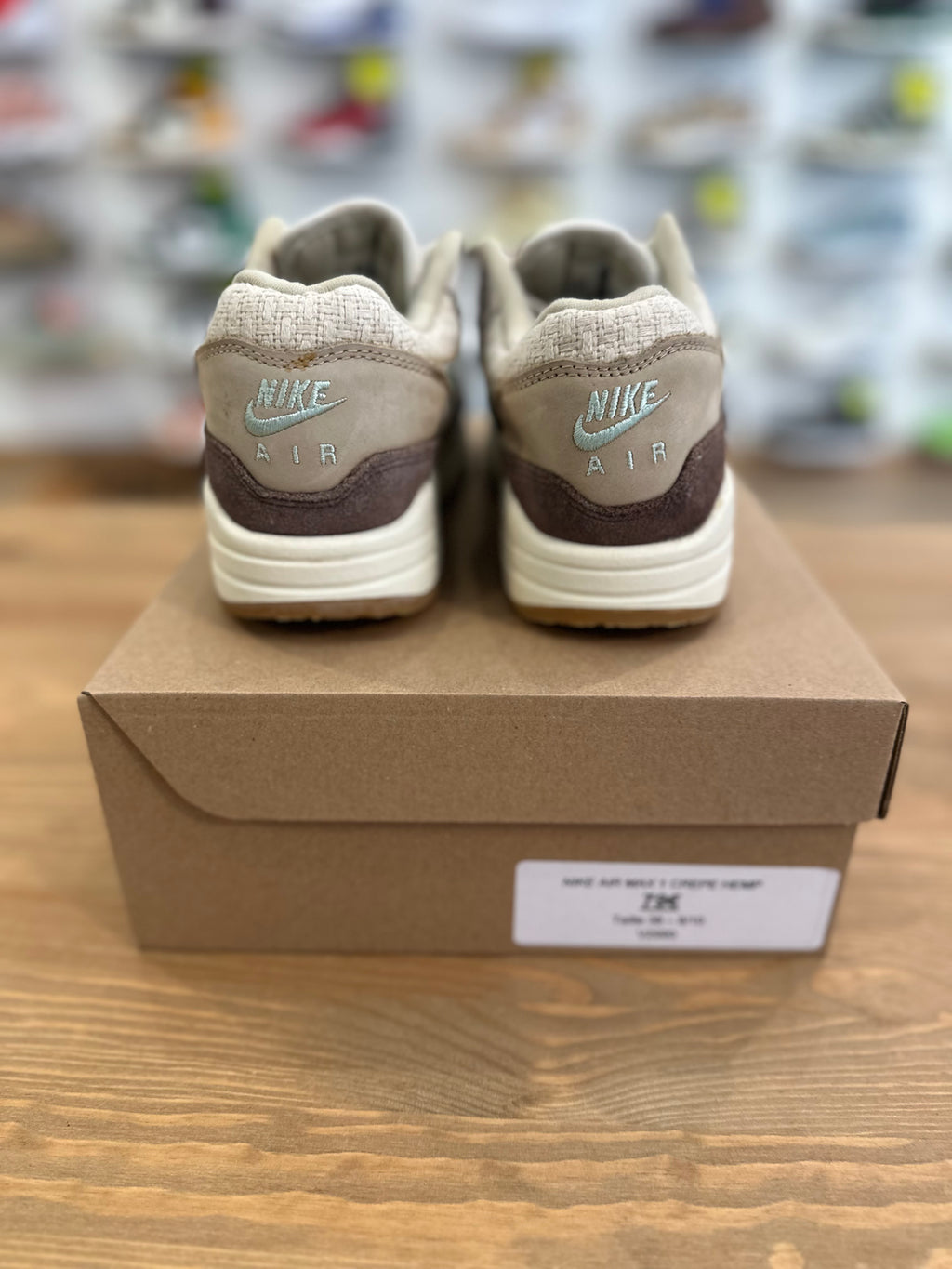 Nike air Max 1 crêpe hemp ( taille 38 )