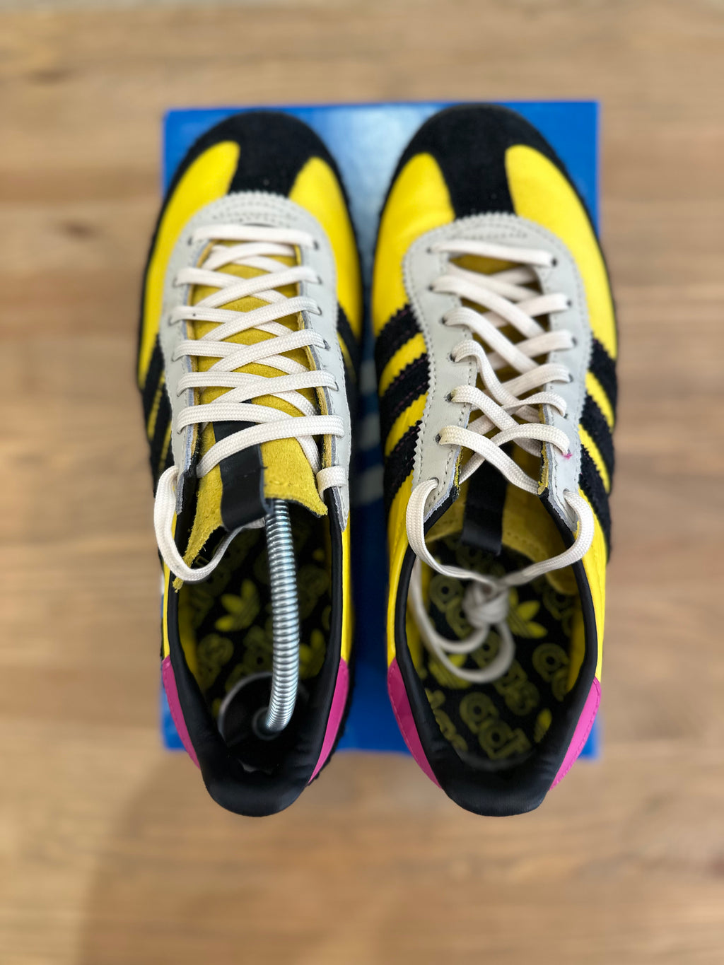 Adidas sl72 black yellow fuchsia ( taille 39 1/3 )