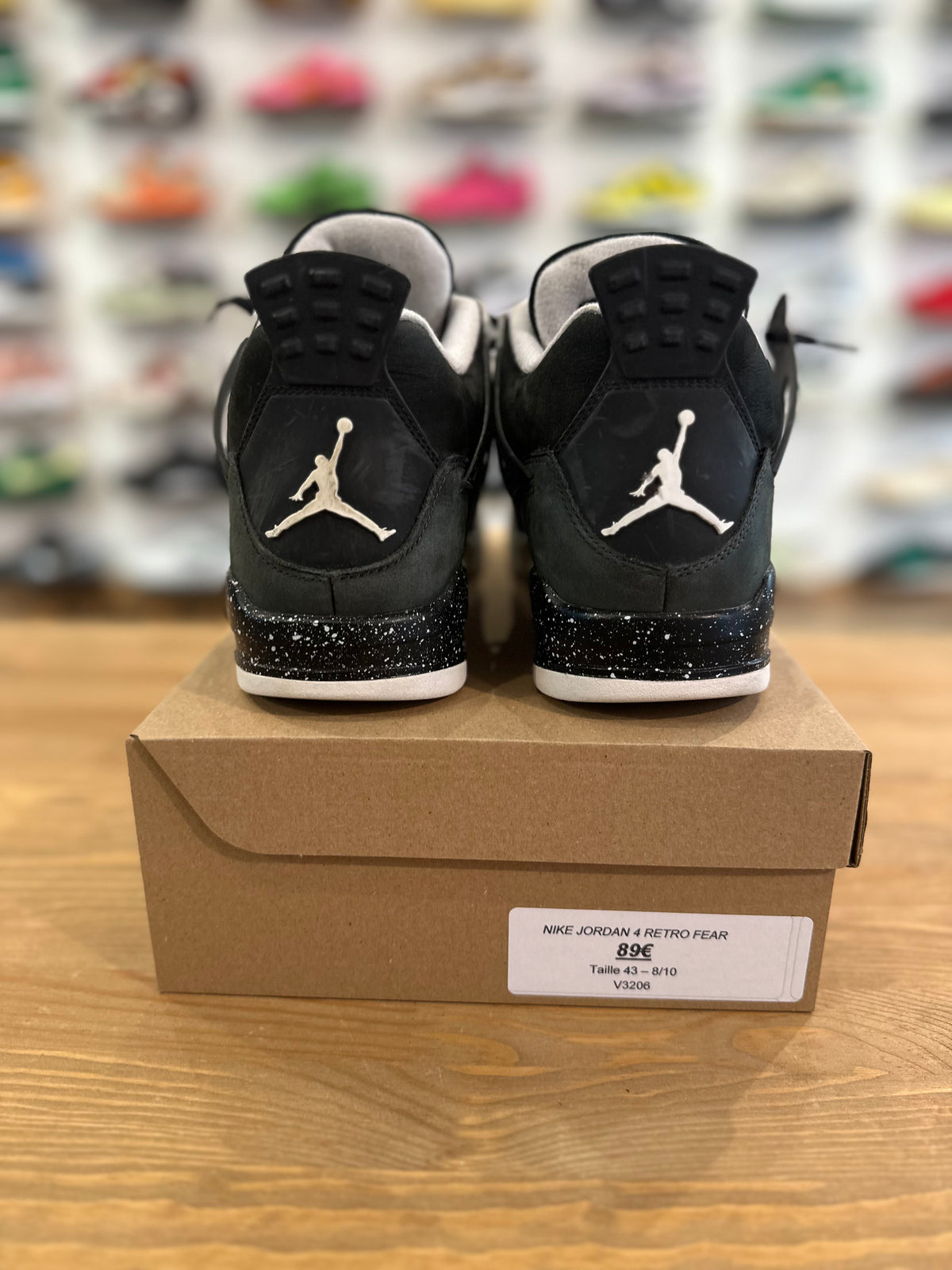 Nike Jordan 4 rétro fear ( taille 43 )