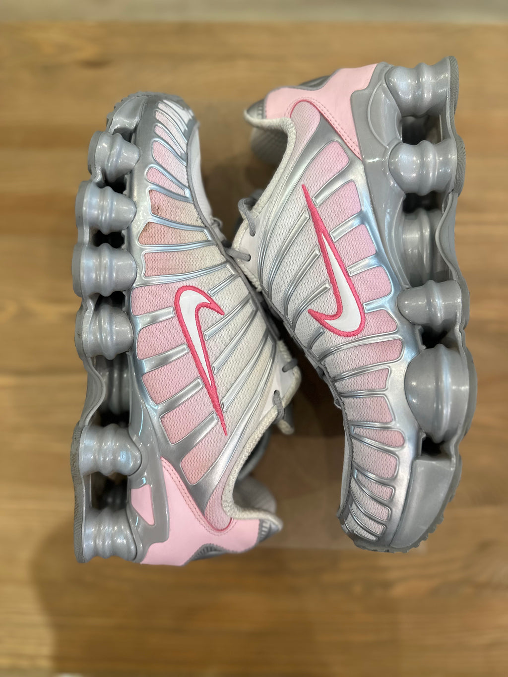 Nike shox tl pink foam ( taille 41 )