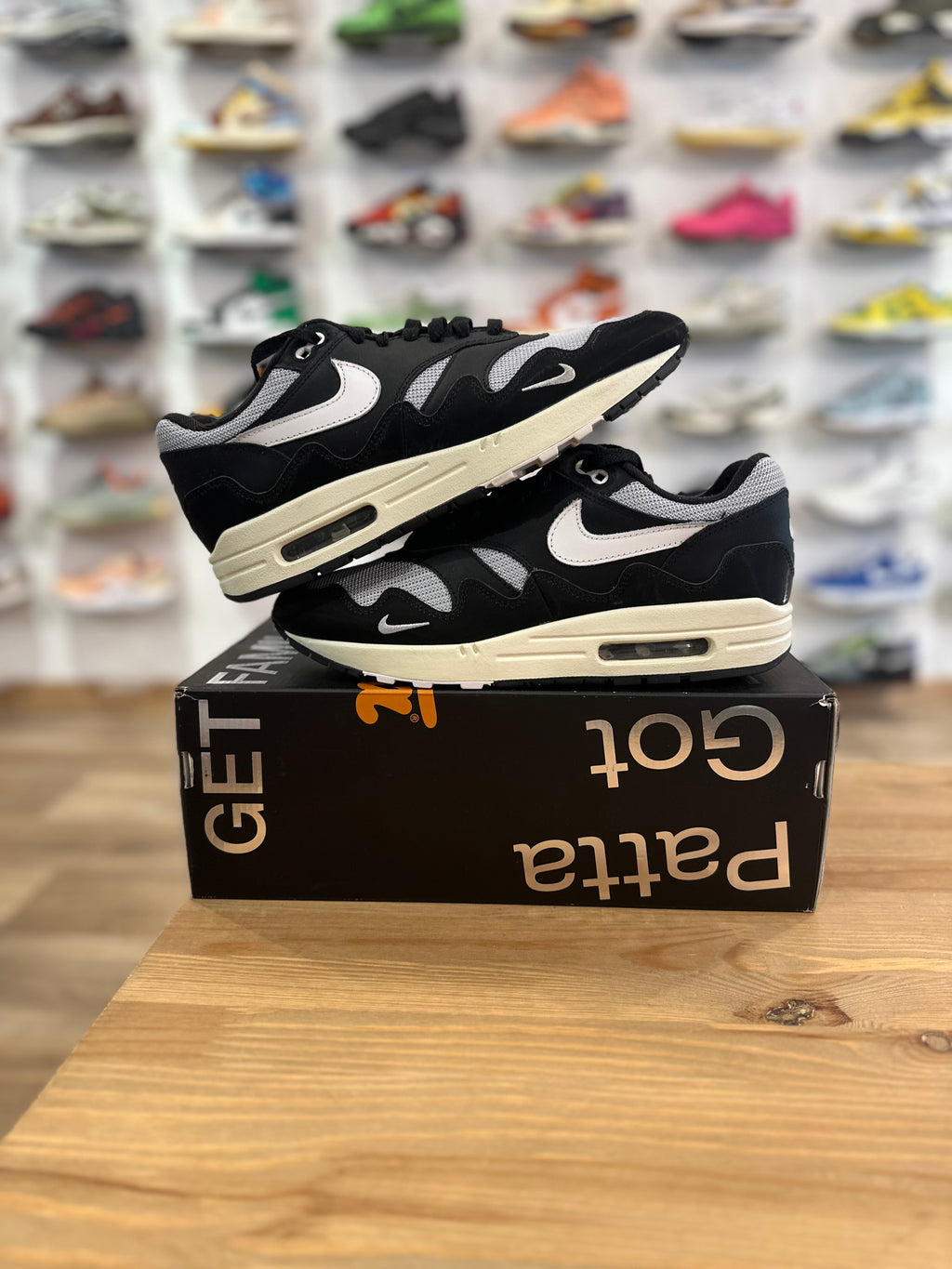 Nike air Max 1 Patta wave black ( taille 43 )