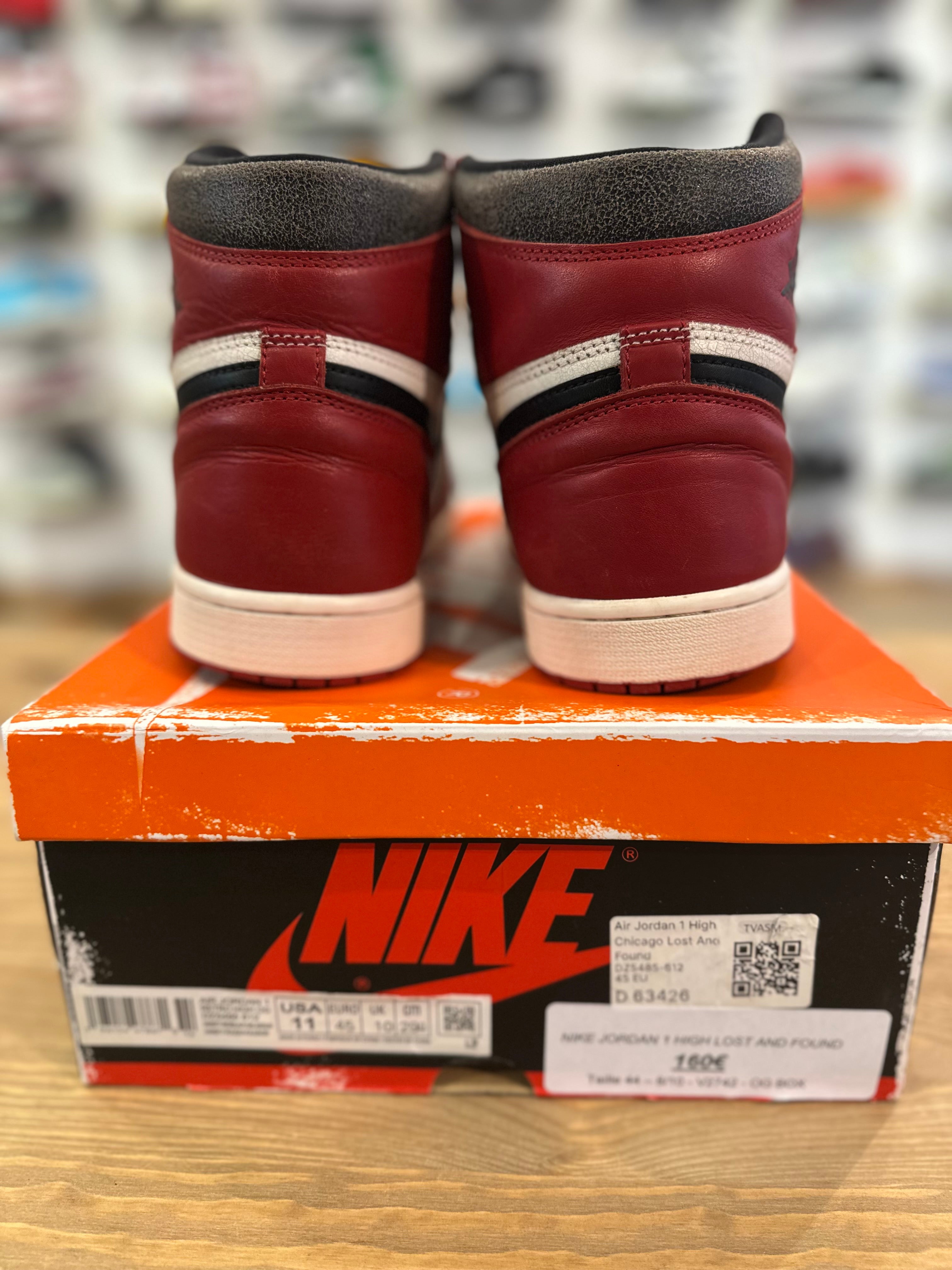 Nike Jordan 1 high lost and found ( taille 45 )