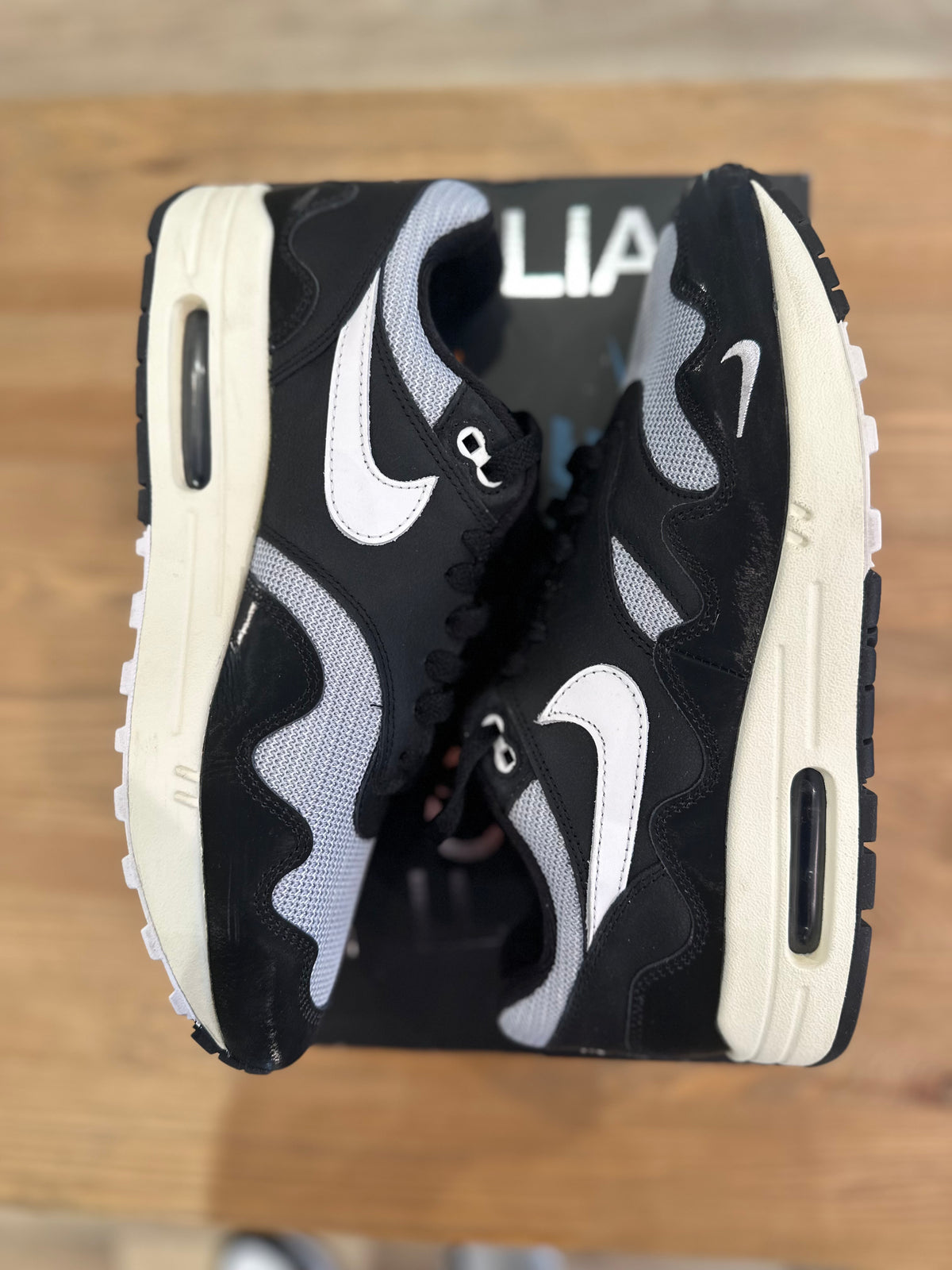 Nike air Max 1 Patta wave black ( taille 43 )