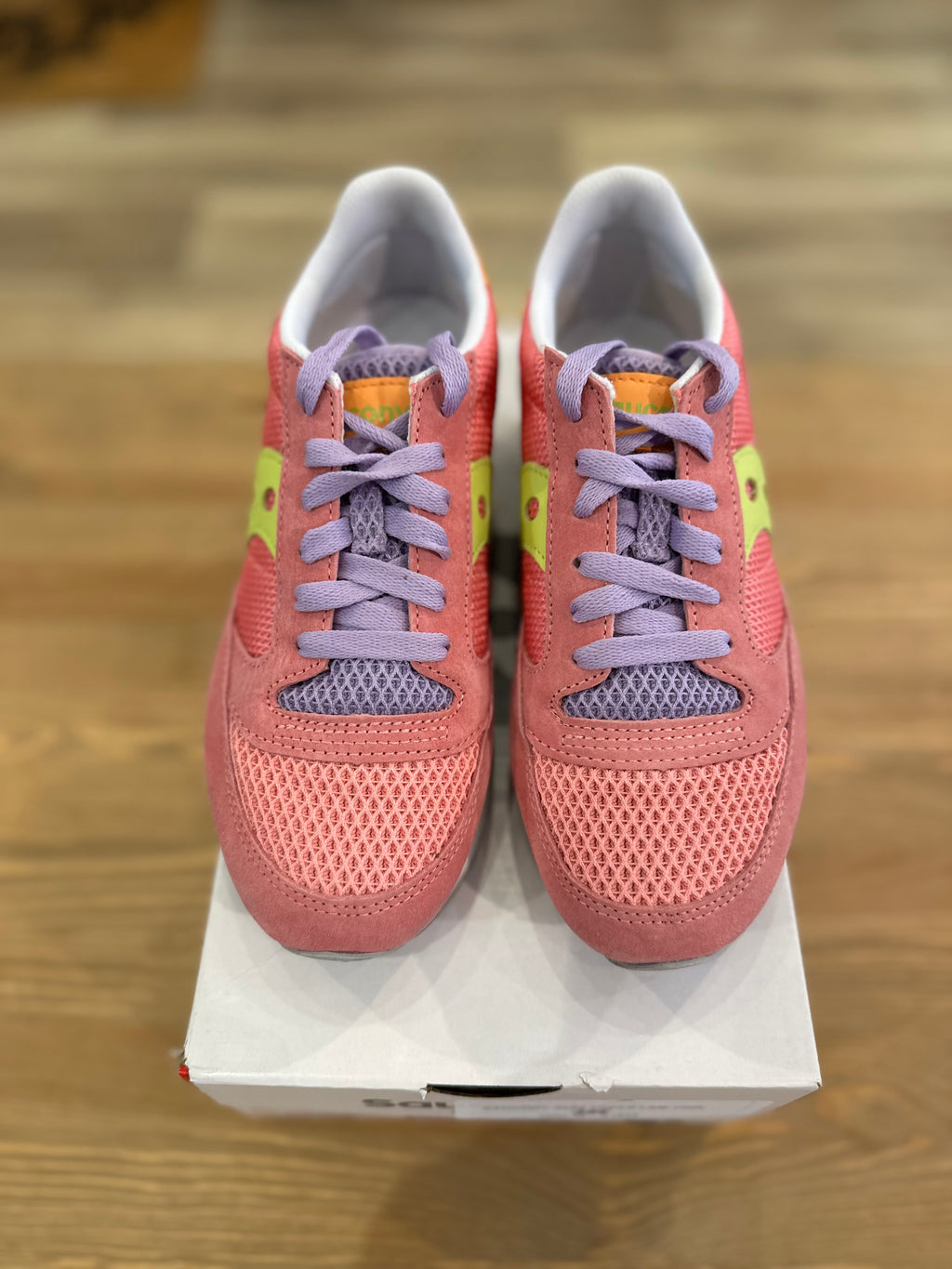 Saucony jazz triple lime pink ( taille 38 )
