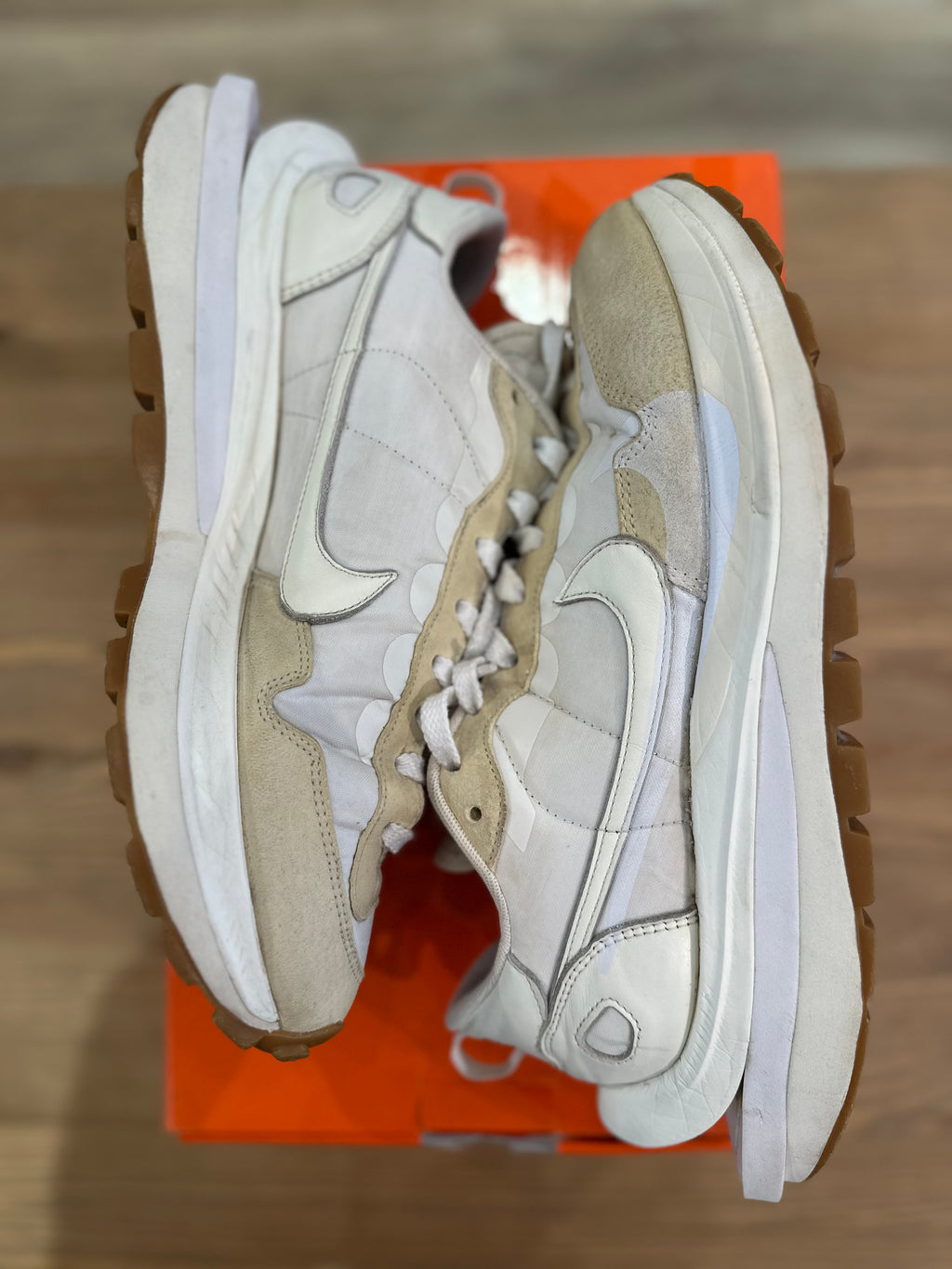 Nike sacai vaporwaffle White sail ( taille 44,5 )