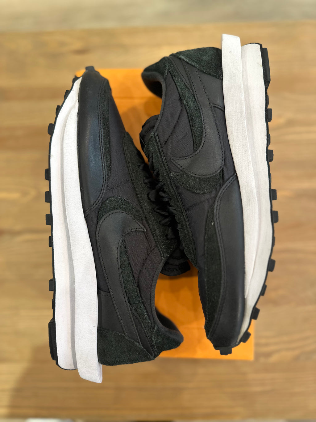 Nike ldwaffle sacai black nylon ( taille 44 )