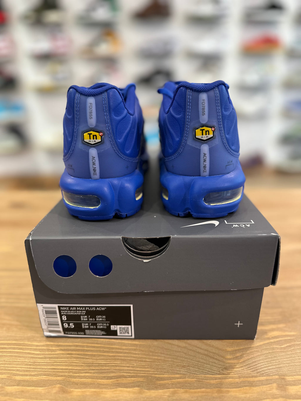 Nike air Max plus a cold wall house blue ( taille 41 )