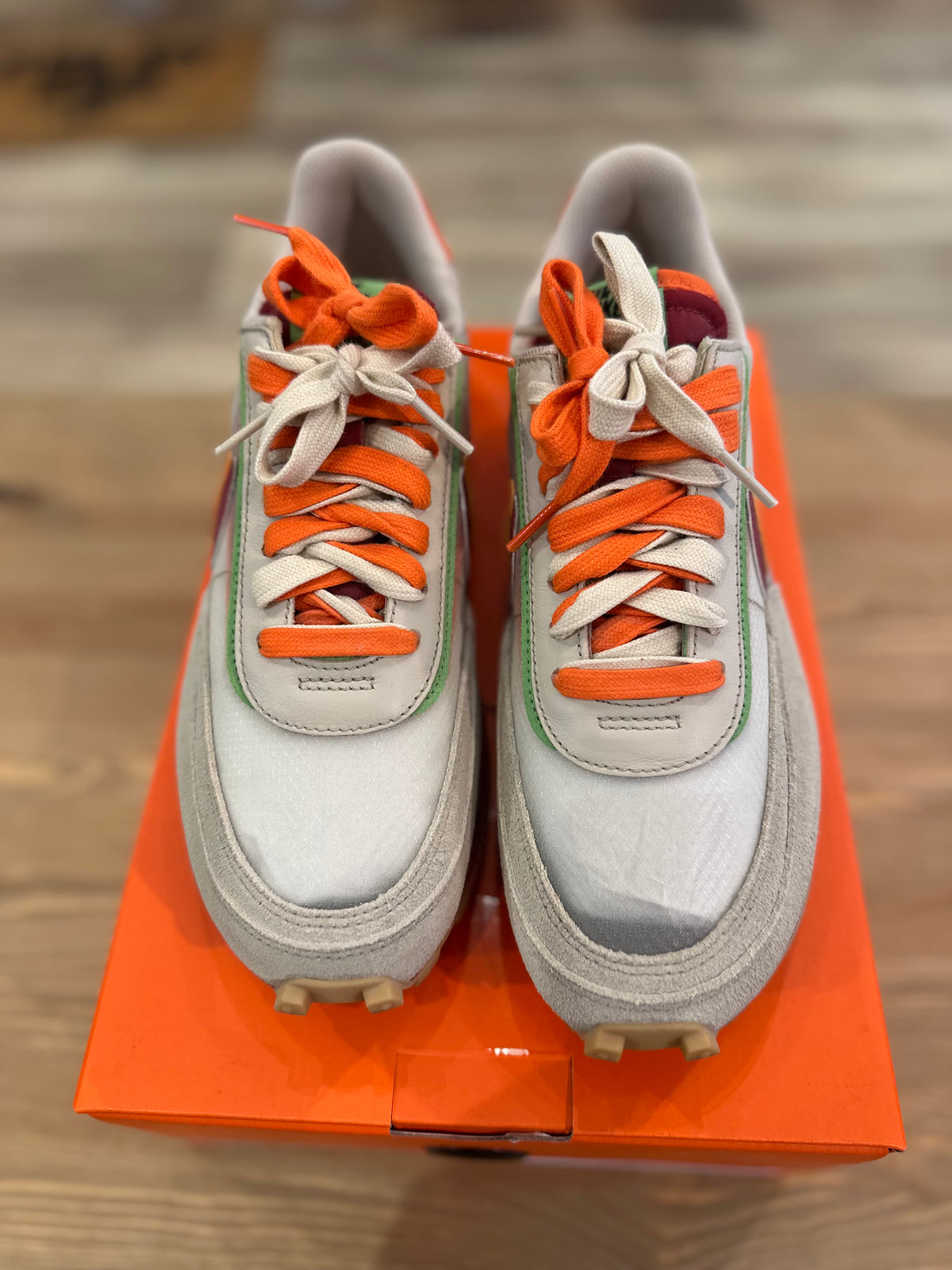 Nike ldwaffle sacai clot orange ( taille 42 )