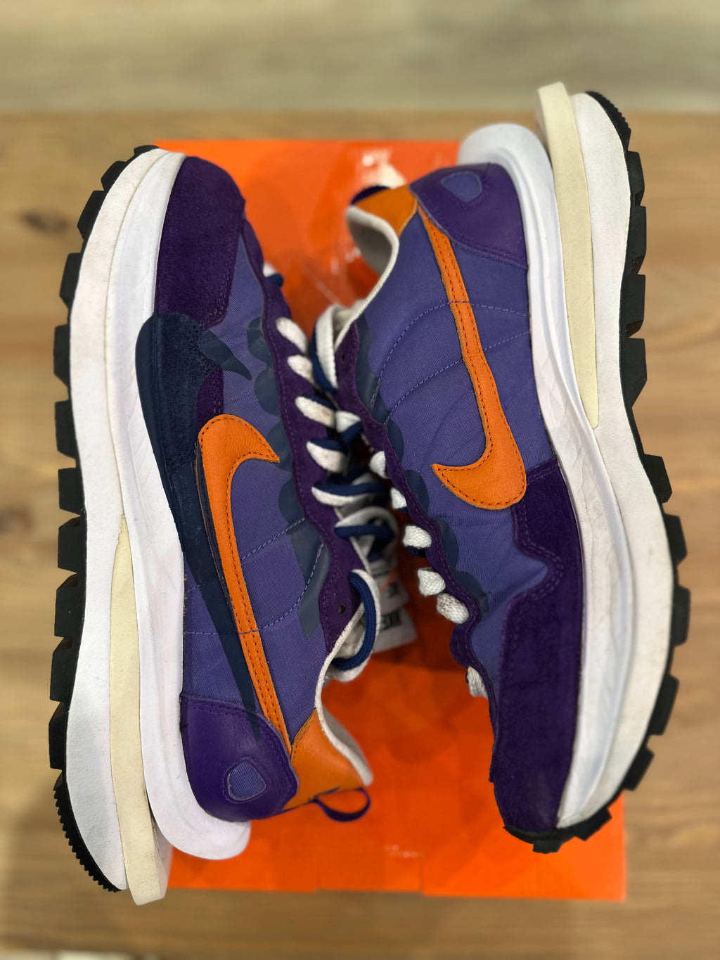 Nike vaporwaffle sacai dark iris ( taille 44 )